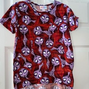 Lularoe Nightmare Before Christmas girl’s shirt 6